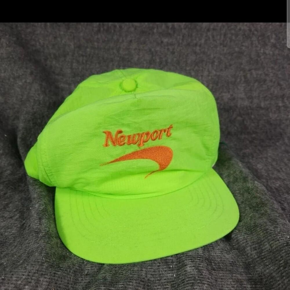Newport Men's Green and Yellow Hat
